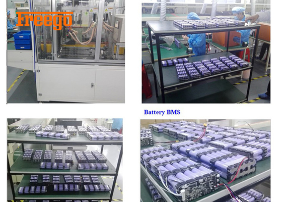 قطعات یدکی اسکوتر برقی مشکی بسته باتری لیتیوم یونی 500w 36v