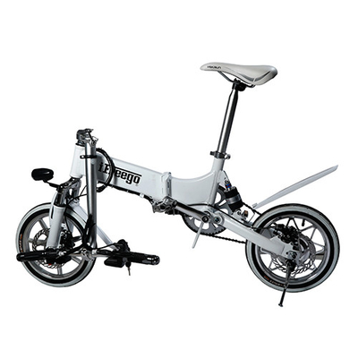دوچرخه الکتریکی تاشو کوچک قابل حمل / دوچرخه برقی دوچرخه 36V7.8Ah 14 اینچ